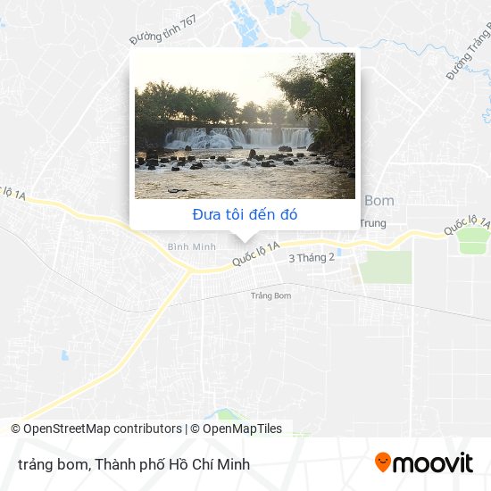 Bản đồ trảng bom