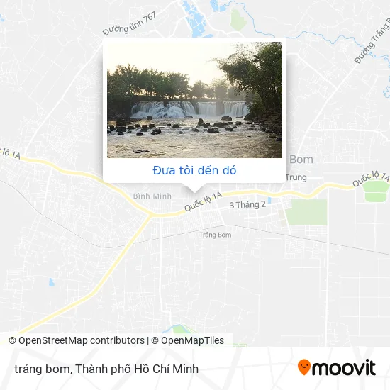 Bản đồ trảng bom
