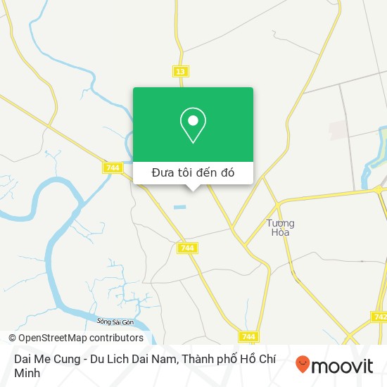 Bản đồ Dai Me Cung - Du Lich Dai Nam