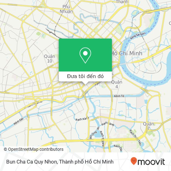 Bản đồ Bun Cha Ca Quy Nhon
