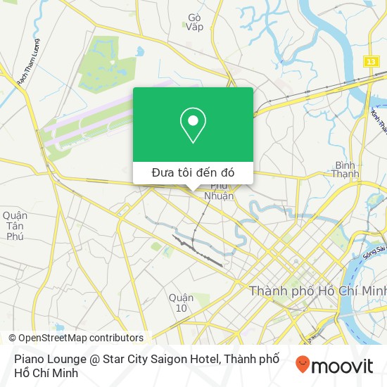 Bản đồ Piano Lounge @ Star City Saigon Hotel