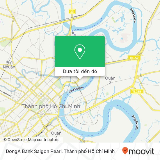 Bản đồ DongA Bank Saigon Pearl