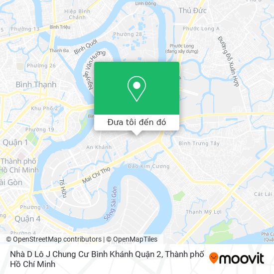 Bản đồ Nhà D Lô J Chung Cư Bình Khánh Quận 2