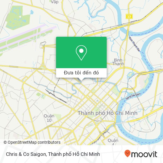 Bản đồ Chris & Co Saigon