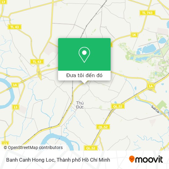 Bản đồ Banh Canh Hong Loc