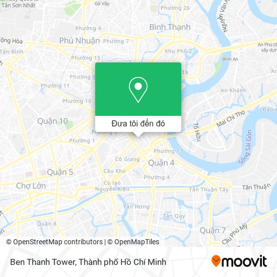 Bản đồ Ben Thanh Tower