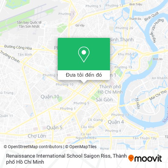 Bản đồ Renaissance International School Saigon Riss