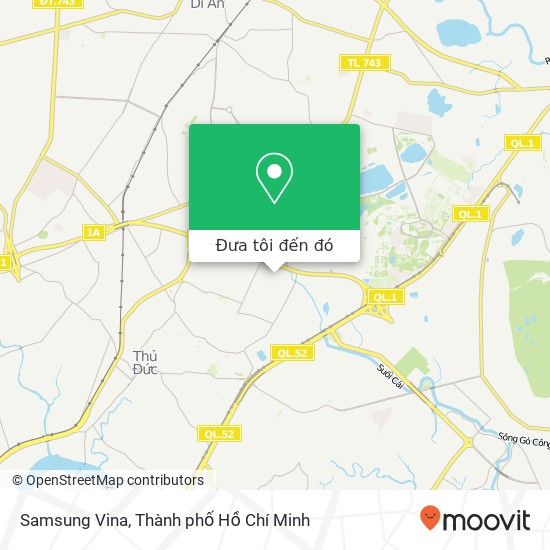 Bản đồ Samsung Vina