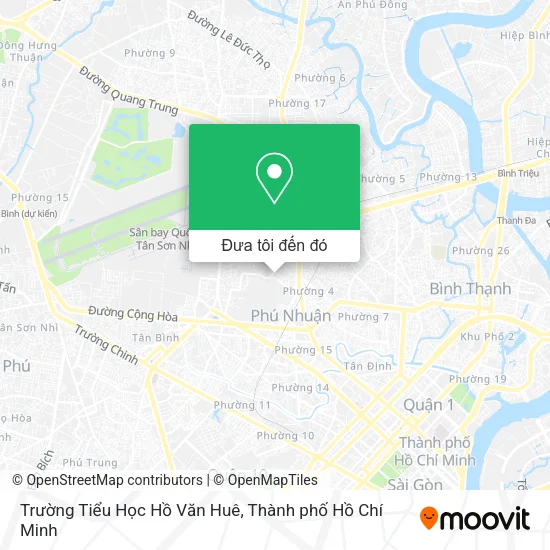 Bản đồ Trường Tiểu Học Hồ Văn Huê