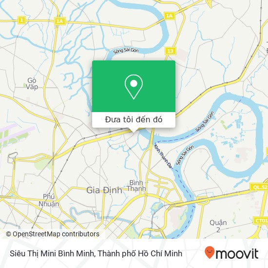 Bản đồ Siêu Thị Mini Bình Minh