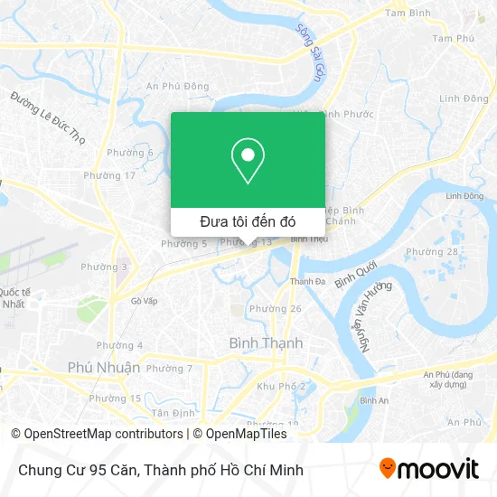 Bản đồ Chung Cư 95 Căn