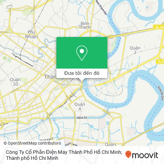 Bản đồ Công Ty Cổ Phần Điện Máy Thành Phố Hồ Chí Minh