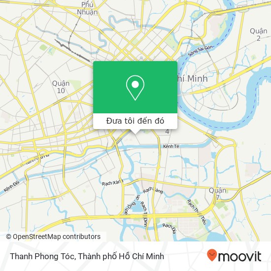 Bản đồ Thanh Phong Tóc
