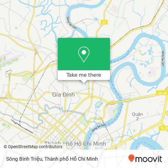 Bản đồ Sông Bình Triệu