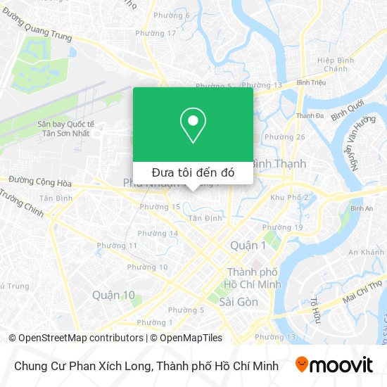 Bản đồ Chung Cư Phan Xích Long