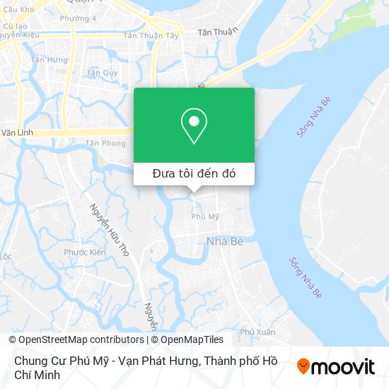 Bản đồ Chung Cư Phú Mỹ - Vạn Phát Hưng