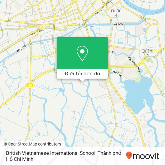 Bản đồ British Vietnamese International School