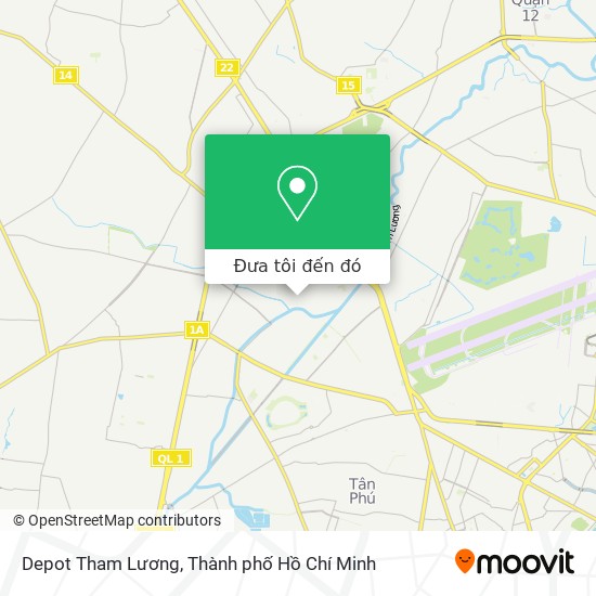 Bản đồ Depot Tham Lương