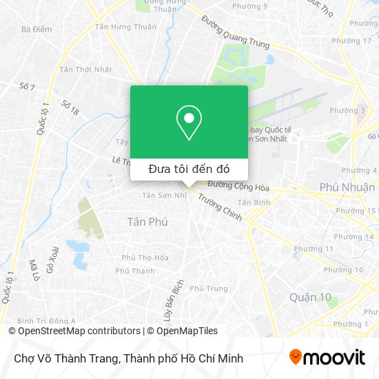 Bản đồ Chợ Võ Thành Trang