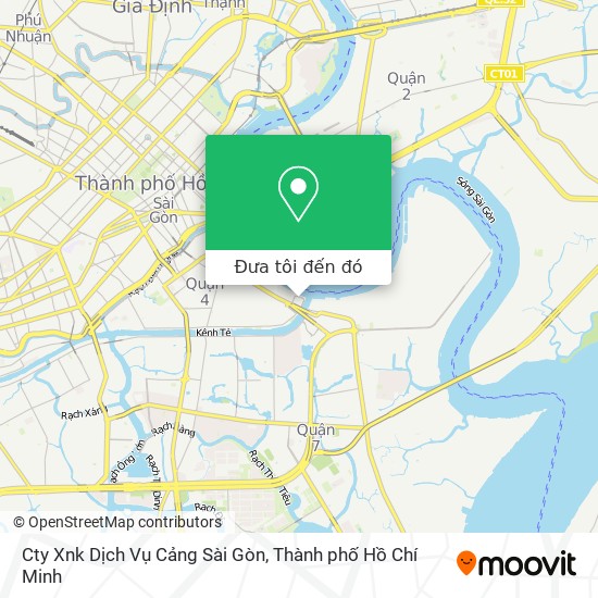 Bản đồ Cty Xnk Dịch Vụ Cảng Sài Gòn