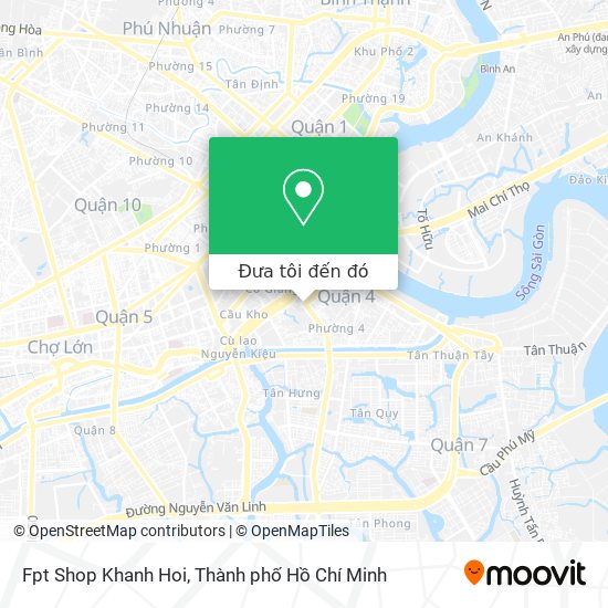 Bản đồ Fpt Shop Khanh Hoi