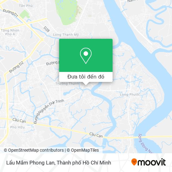 Bản đồ Lẩu Mắm Phong Lan
