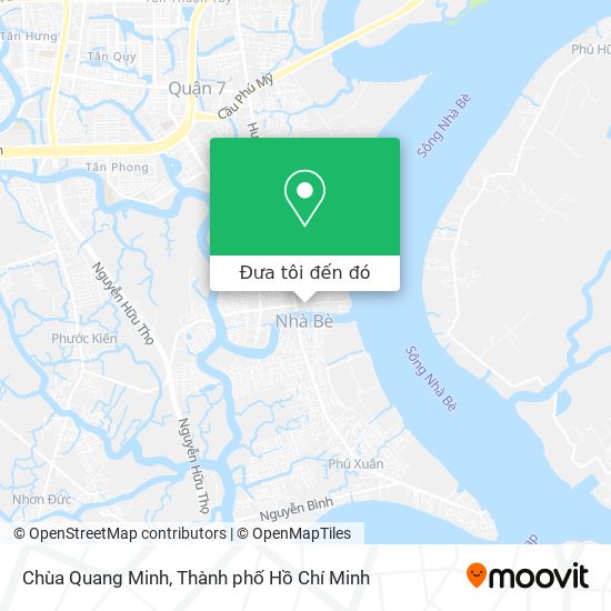 Bản đồ Chùa Quang Minh