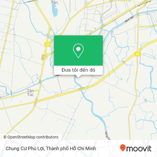 Bản đồ Chung Cư Phú Lợi