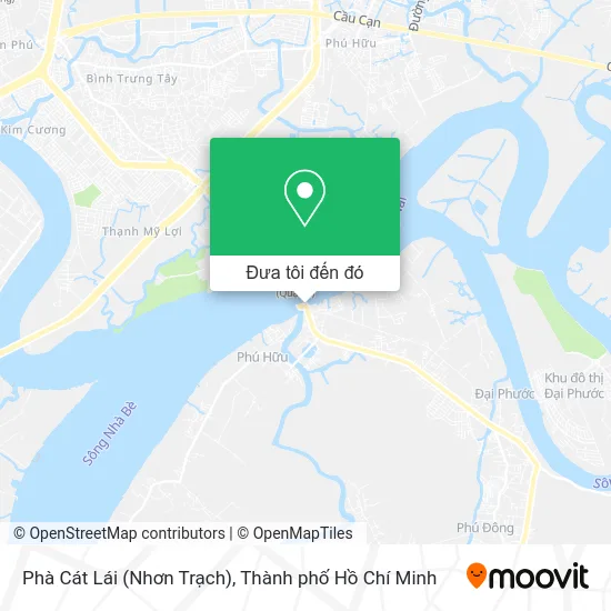 Bản đồ Phà Cát Lái (Nhơn Trạch)