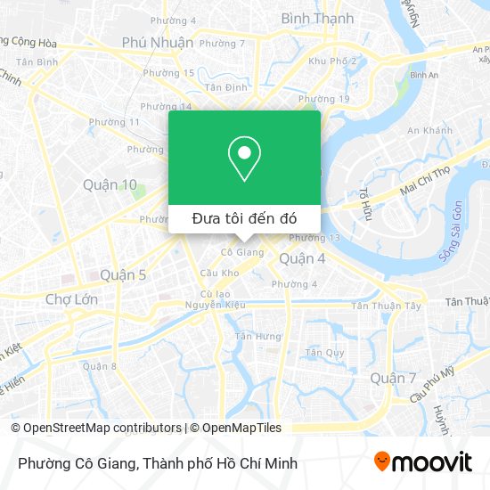 Bản đồ Phường Cô Giang