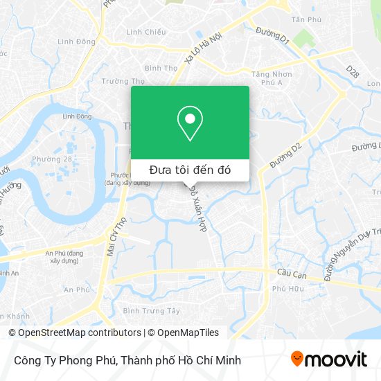 Bản đồ Công Ty Phong Phú