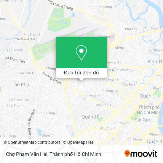 Bản đồ Chợ Phạm Văn Hai