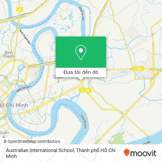 Bản đồ Australian International School