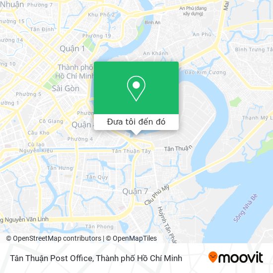 Bản đồ Tân Thuận Post Office