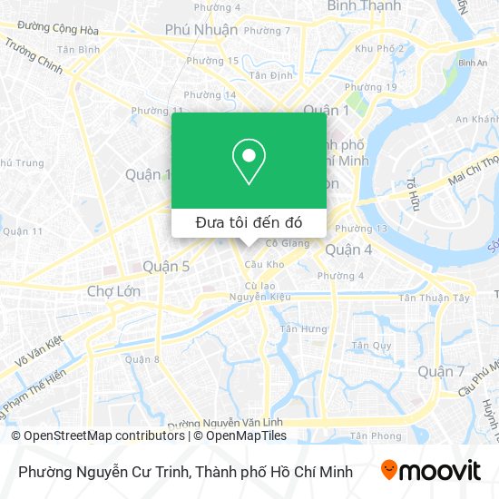 Bản đồ Phường Nguyễn Cư Trinh