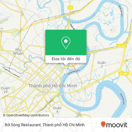 Bản đồ Bờ Sông Restaurant