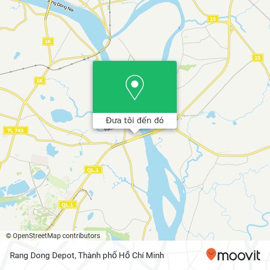 Bản đồ Rang Dong Depot