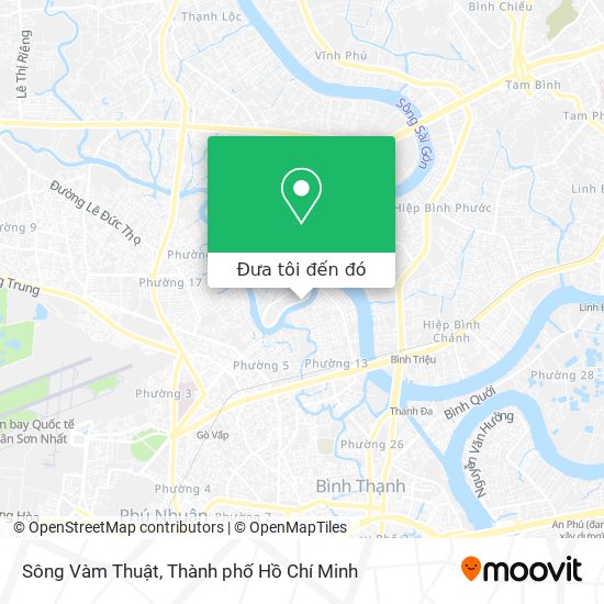 Bản đồ Sông Vàm Thuật