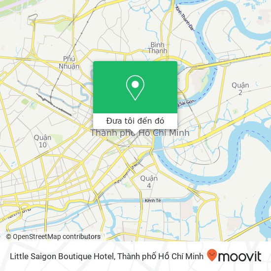 Bản đồ Little Saigon Boutique Hotel
