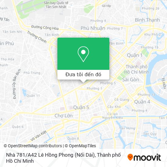 Bản đồ Nhà 781 / A42 Lê Hồng Phong (Nối Dài)