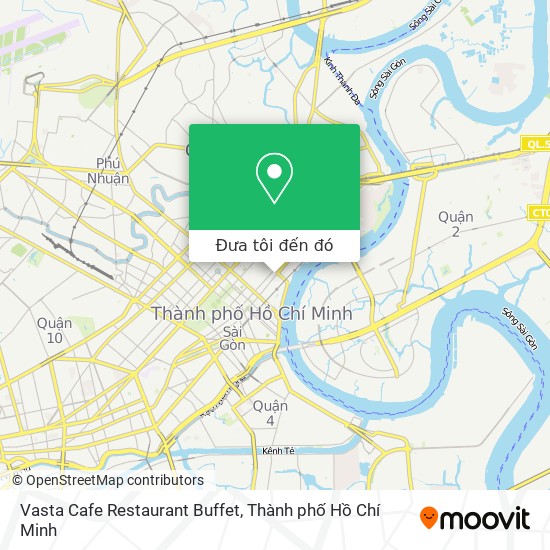 Bản đồ Vasta Cafe Restaurant Buffet