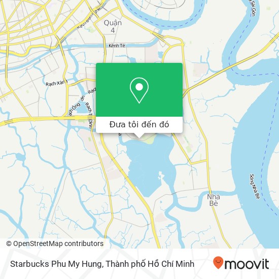 Bản đồ Starbucks Phu My Hung