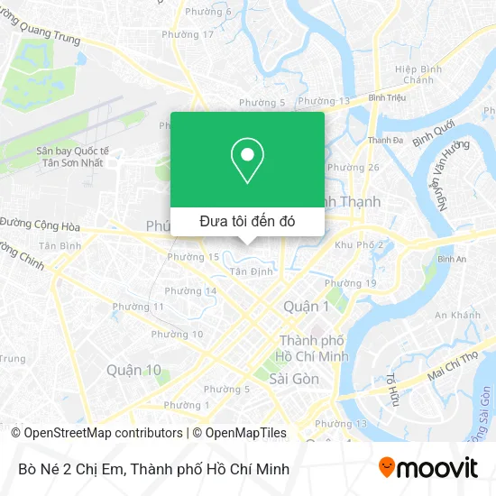 Bản đồ Bò Né 2 Chị Em