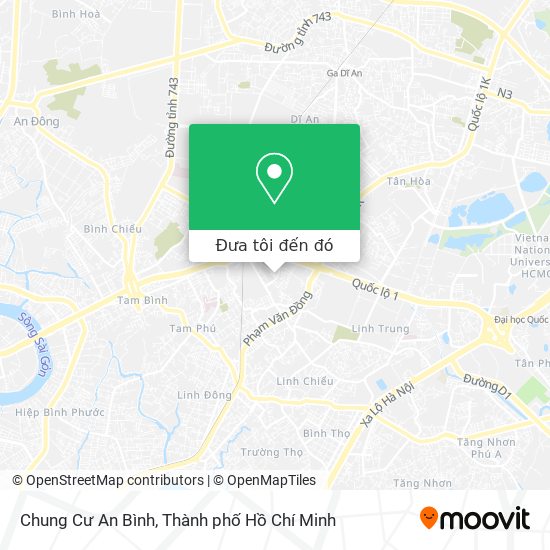 Bản đồ Chung Cư An Bình