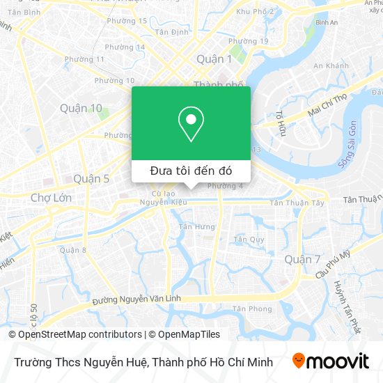Bản đồ Trường Thcs Nguyễn Huệ