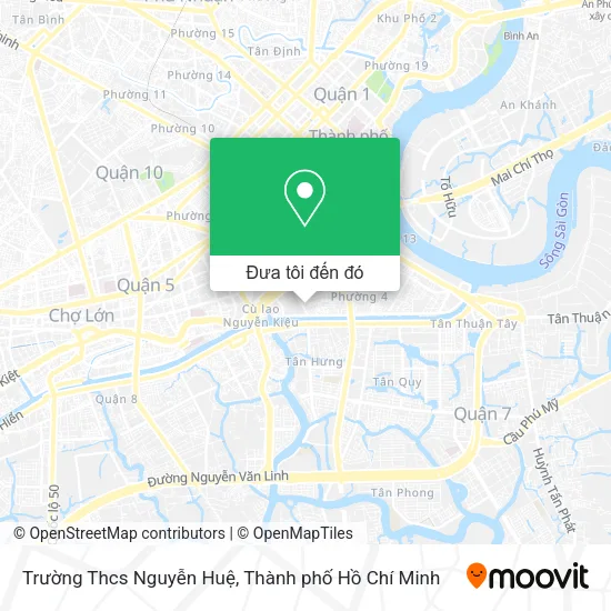 Bản đồ Trường Thcs Nguyễn Huệ