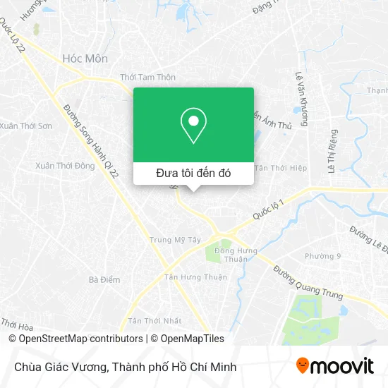 Bản đồ Chùa Giác Vương