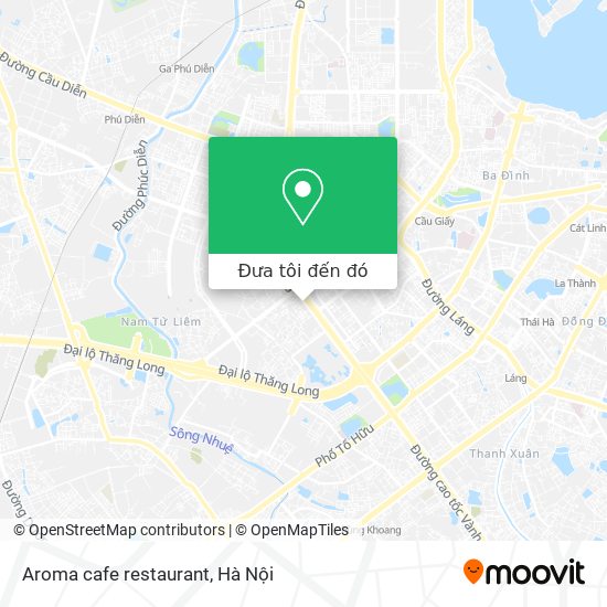 Bản đồ Aroma cafe restaurant