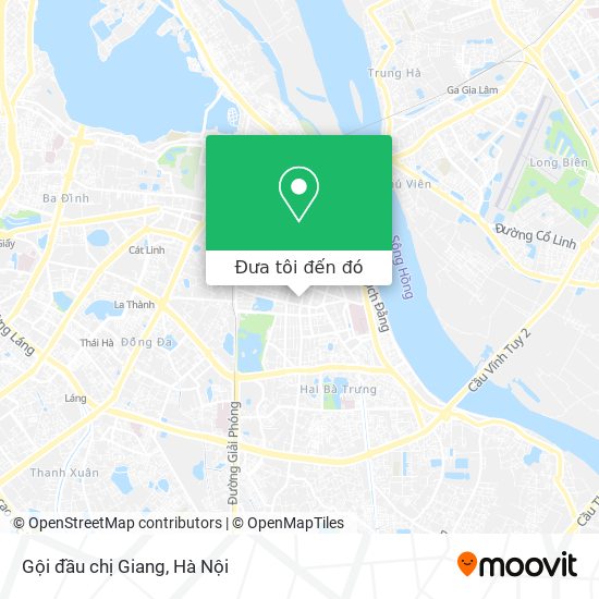 Bản đồ Gội đầu chị Giang