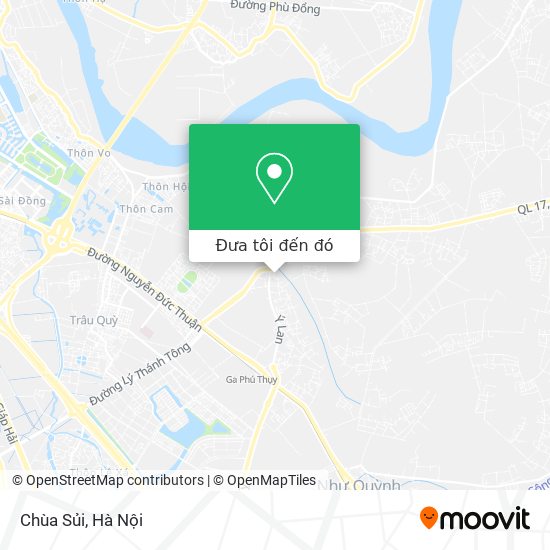 Bản đồ Chùa Sủi